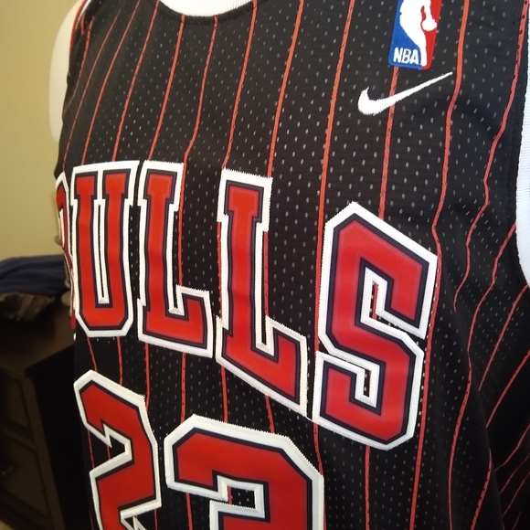 Jordan Pinstripe Jersey L NWT - Picture 6 of 9